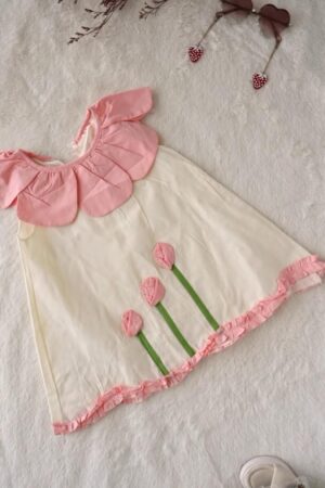 Floral Detail Premium Dress