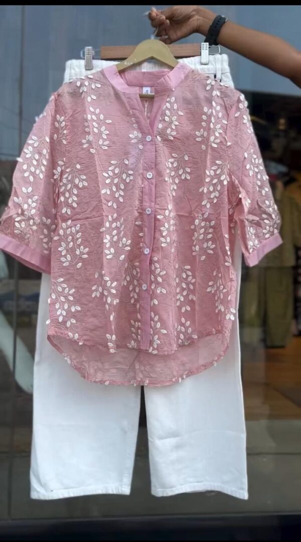 Beautiful Printed Top & Pent Combo Set
