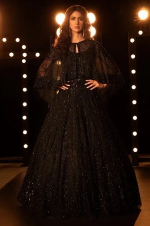 Royal Zari Black Lehenga Choli